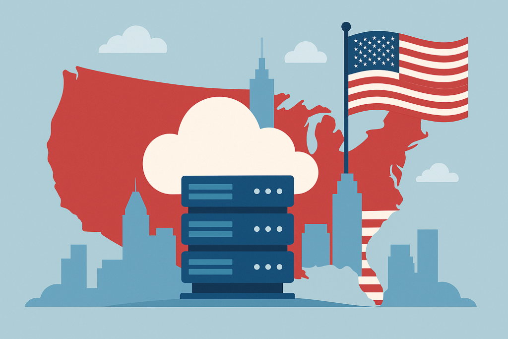 top 5 cloud host USA