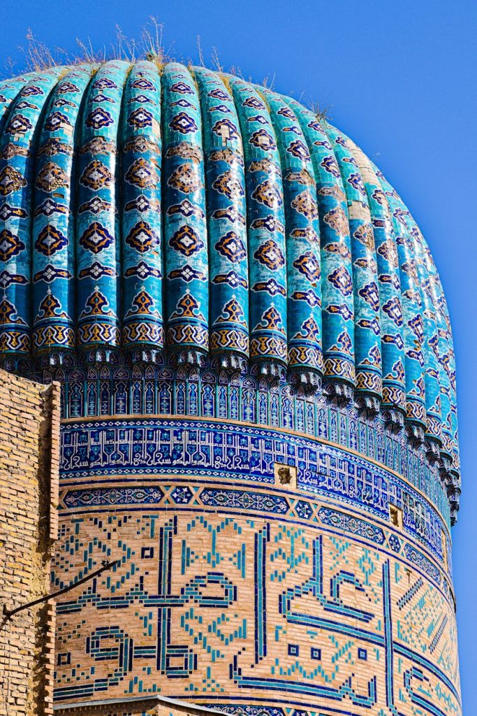 Bibi-Khanym Mosque Samarkand Uzbekistan:samarkand;bibi khanym mosque;uzbekistan islamic heritage